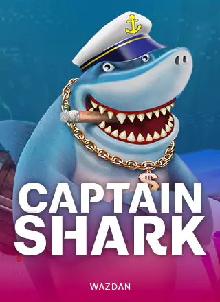 ภาพเกม Captain Shark จากค่าย Wazdan ในหน้ารวมเรื่อง gt66 login